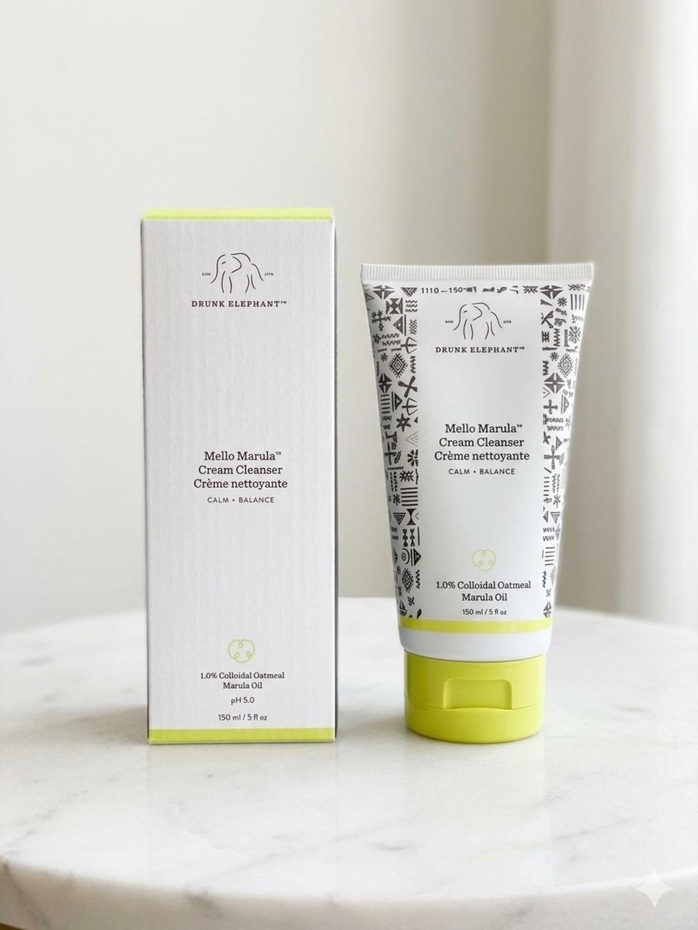 NEW Drunk Elephant Mello Marula Cream Cleanser Full Size 5 oz / 150 mL